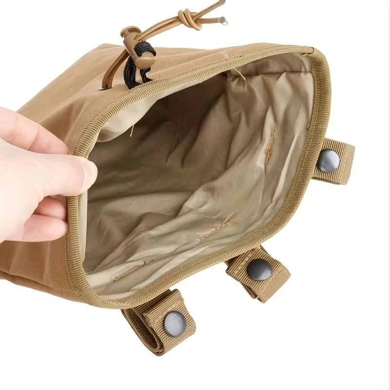 Tactical MOLLE Folding Dump Pouch