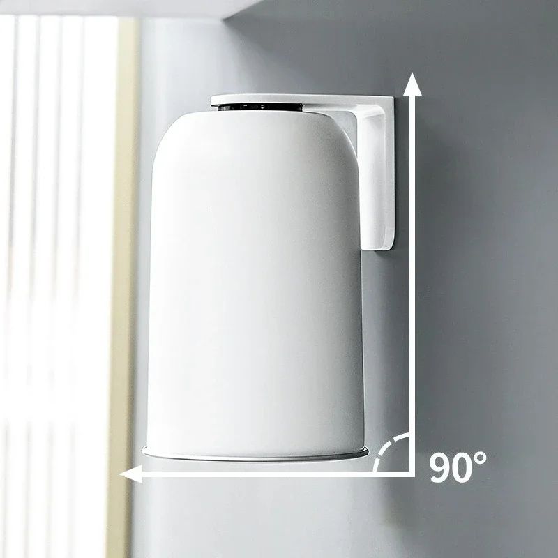 Magnetic Stainless Steel Toothbrush Cup Wall Mounted Bathroom Holder