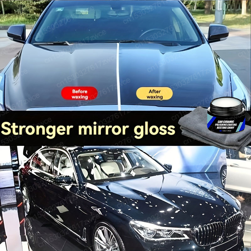 Ceramic Car Wax Scratch Repair Polish for Hydrophobic Shine