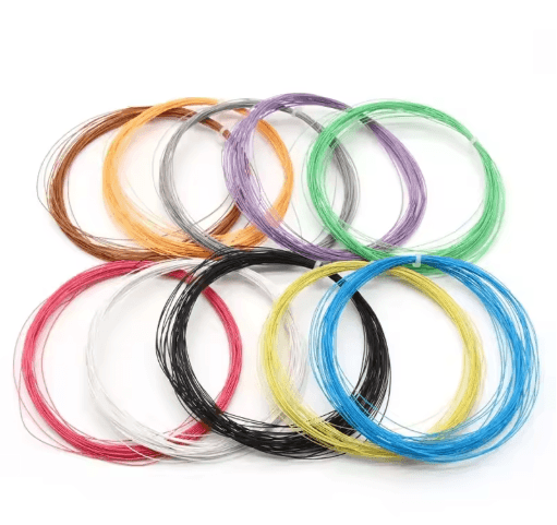 UL1423 PTFE Silver-Plated Copper Wire – High-Temperature Micro Electronic Cable (24–38 AWG)