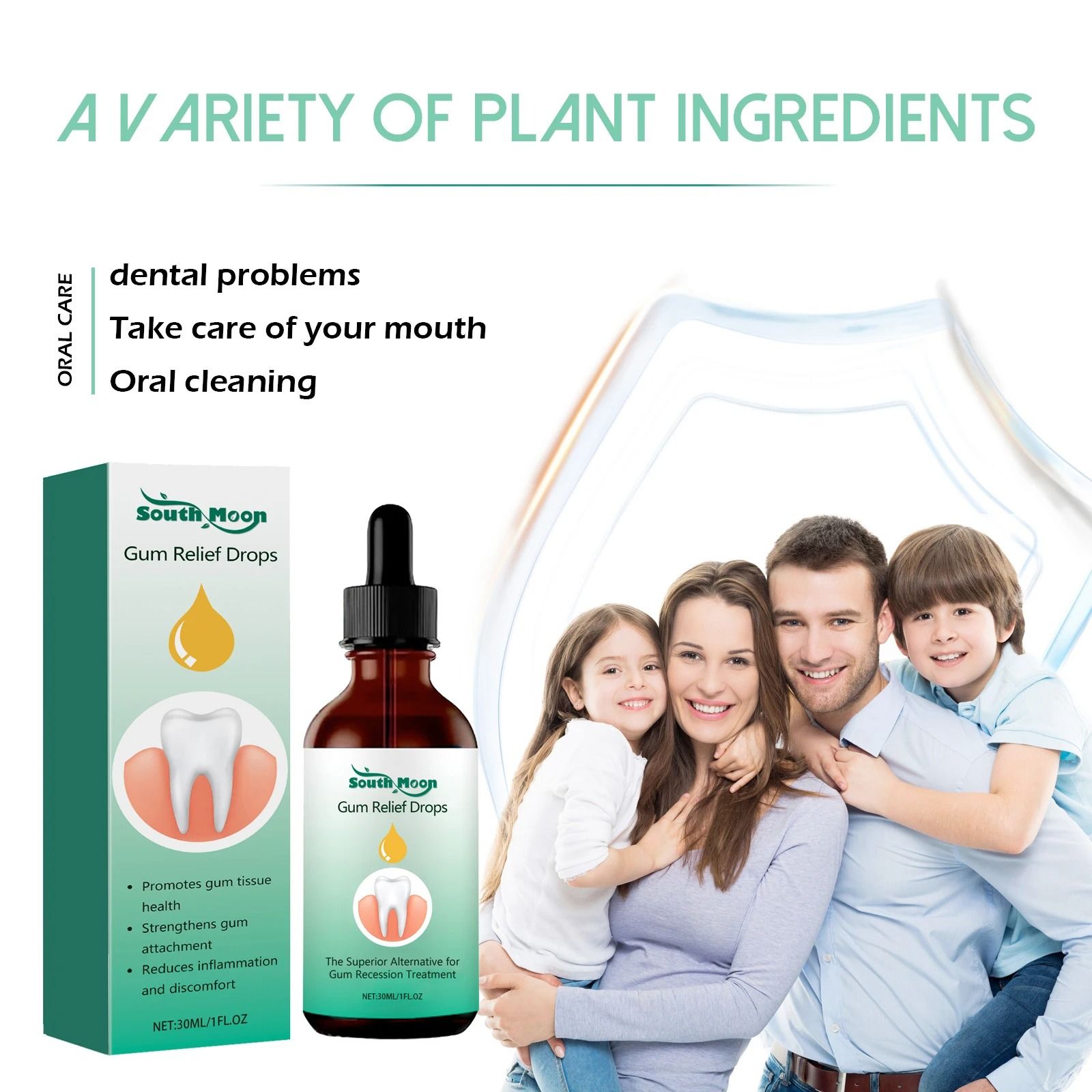 Gum Care Repair Drops for Daily Oral Hygiene