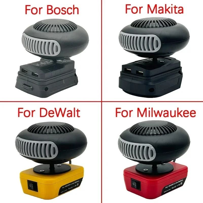 Workshop Warm Air Blower for Cold Garages, Portable Fan Heater with 360° Rotation