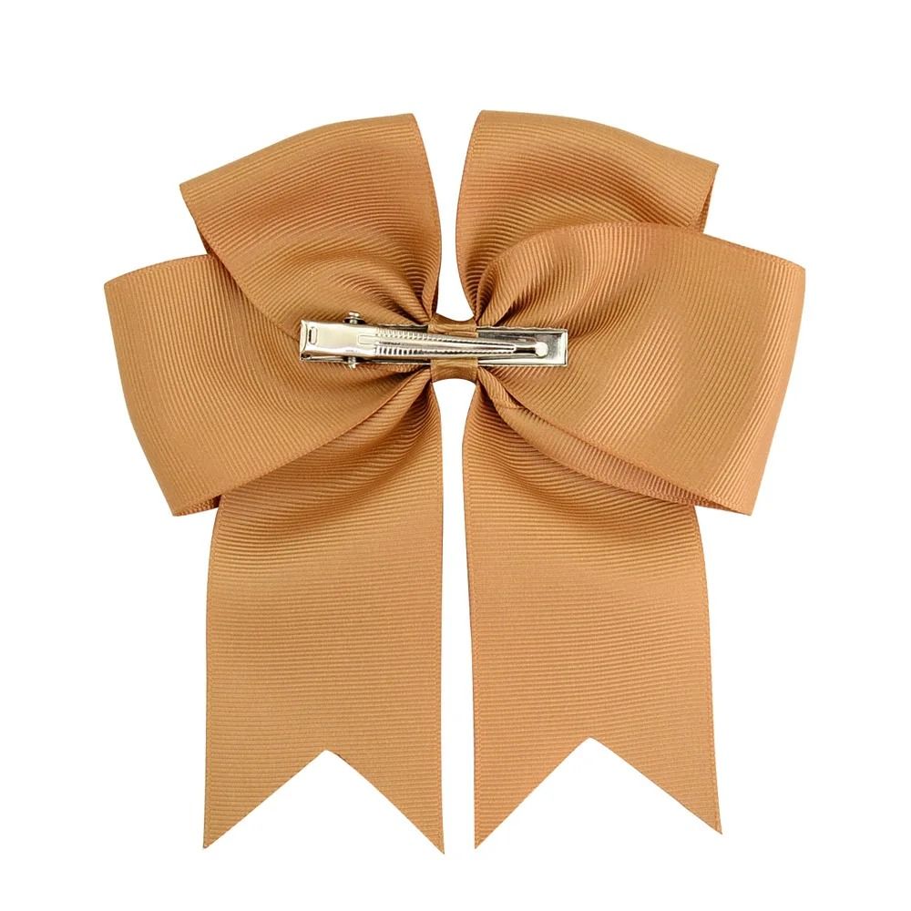 Colorful Grosgrain Ribbon Hair Bow Clip for Girls