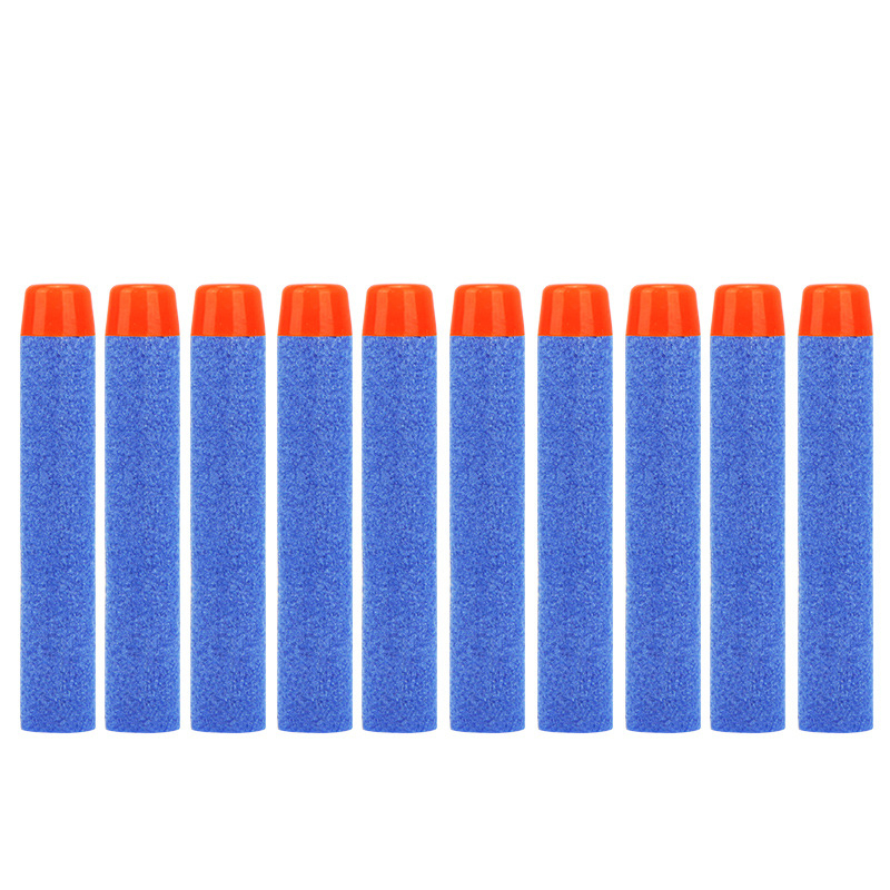 Blue Round Head Bullets, Foam EVA Nerf N Strike Elite Series Refill Toy Gun Darts