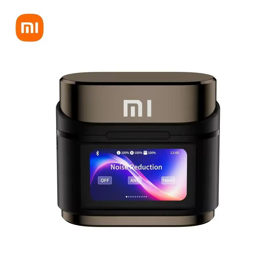 True Wireless Bluetooth Earphones with ANC Noise Cancelling and Digital Display