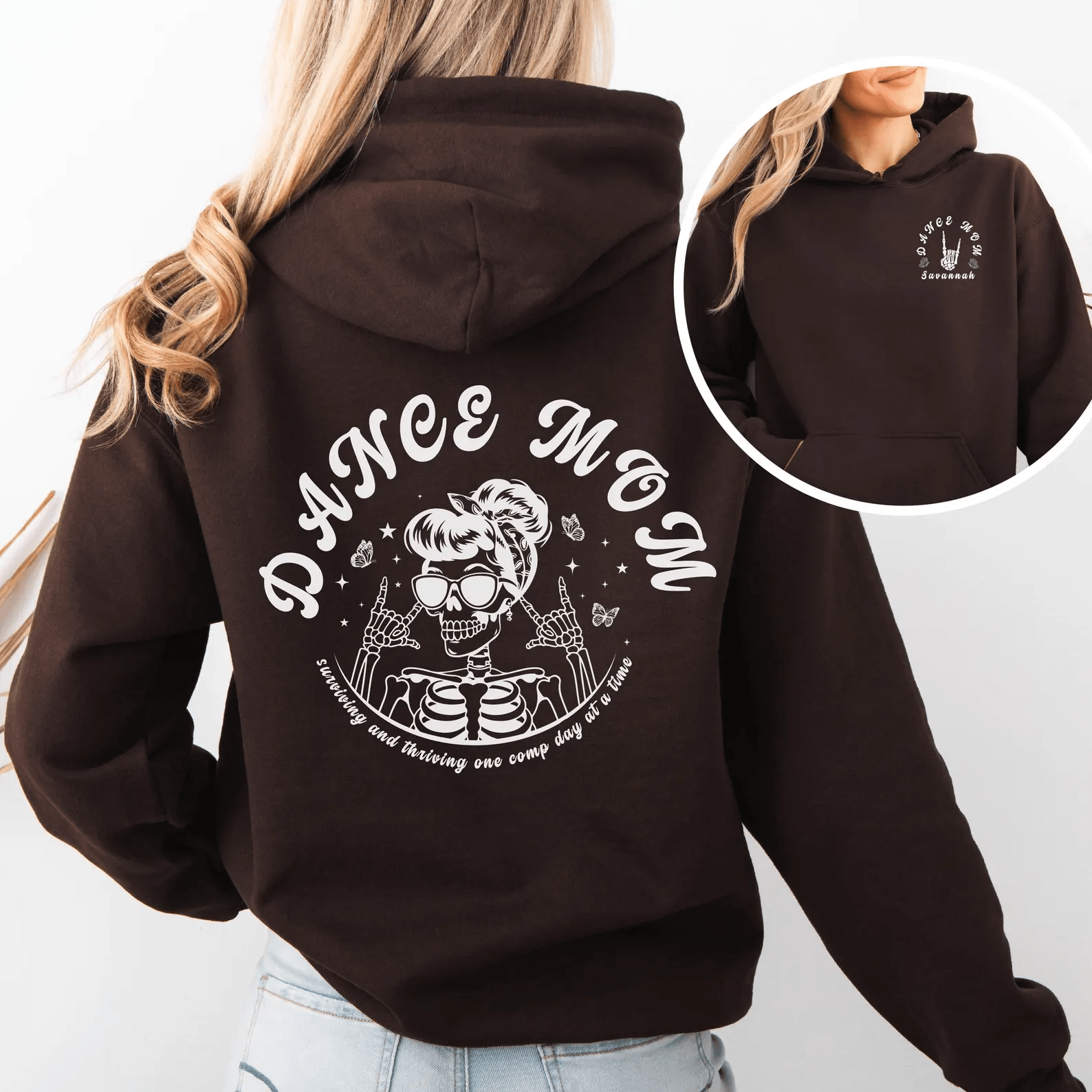Custom Comp Day Dance Mom Hoodie Funny Personalized Dance Mom Sweatshirt