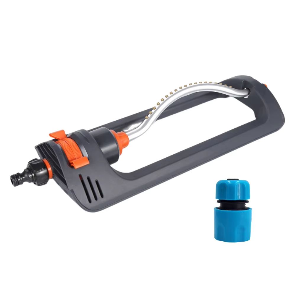 Oscillating Swing Sprinkler – Rustproof Automatic Lawn Irrigation with 4 Spray Modes