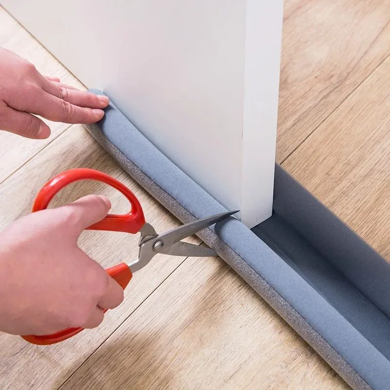 Door Draft Stopper Seal Strip for Soundproofing and Insulation
