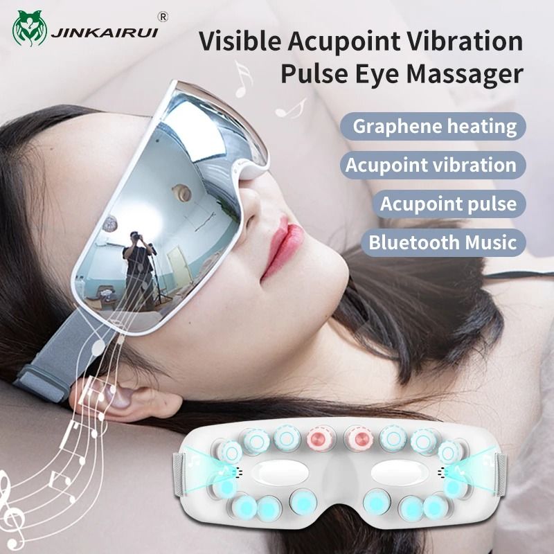 Intelligent Acupoint Vibration Eye Massager with Bluetooth Music