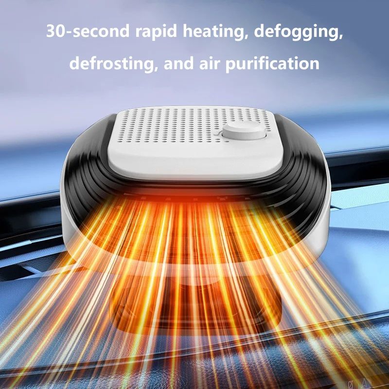 Xiaomi Portable 12V/24V Car Heater Fan – 150W Windshield Defogger & Winter Cabin Warmer