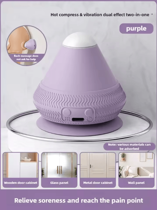Deep Relief Vibrating Massage Ball – USB Rechargeable Deep Tissue Muscle Recovery Massager