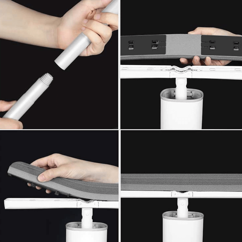 Automatic Self-Wringing Flat Mop