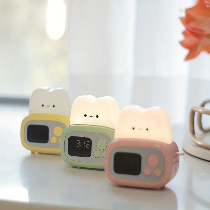 Time Bread Maker Toaster Alarm Clock