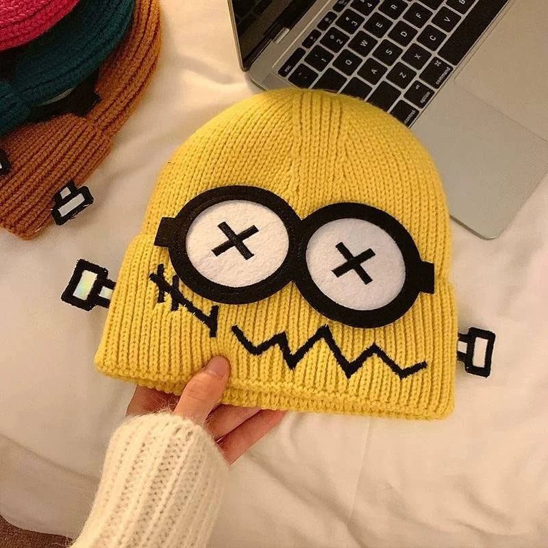 Big Eyes Cartoon Ear Protection Hat