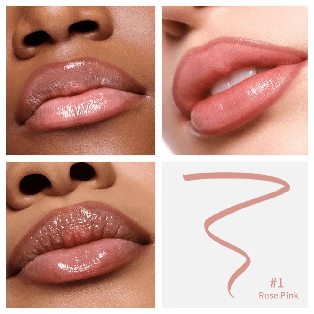 Waterproof Peel-Off Lip Liner + Matte Lip Tint Set – Long-Lasting Brown Lip Stain