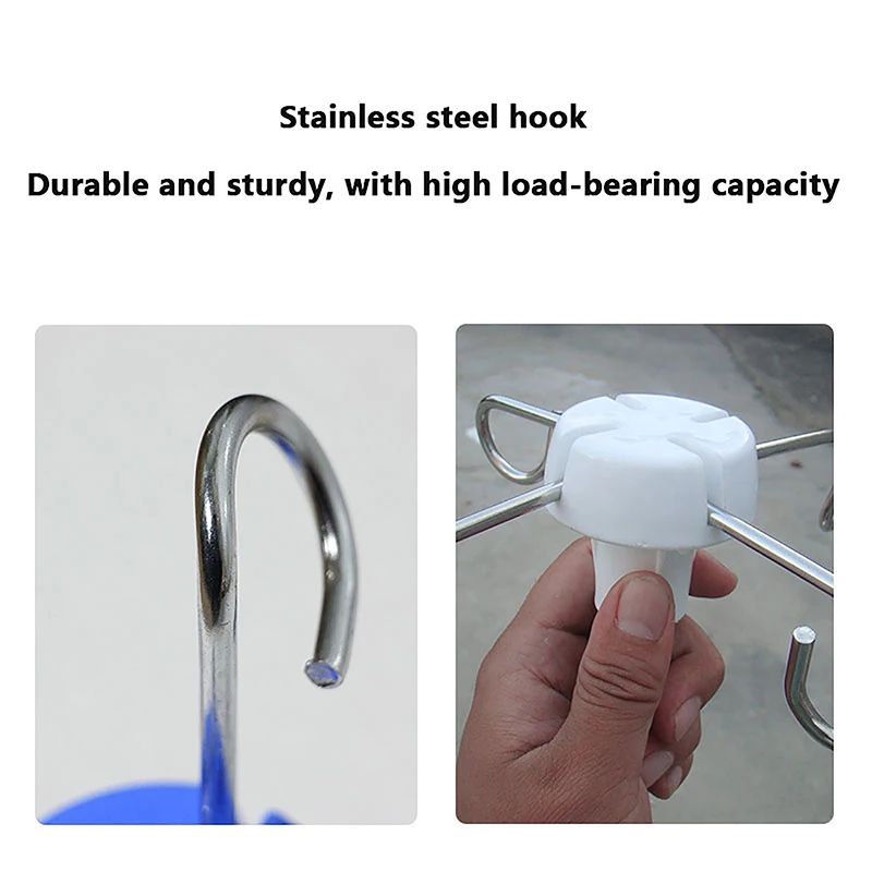 Infusion Stand Hook IV Bag Rack Steel Drip Holder Vertical Hanger