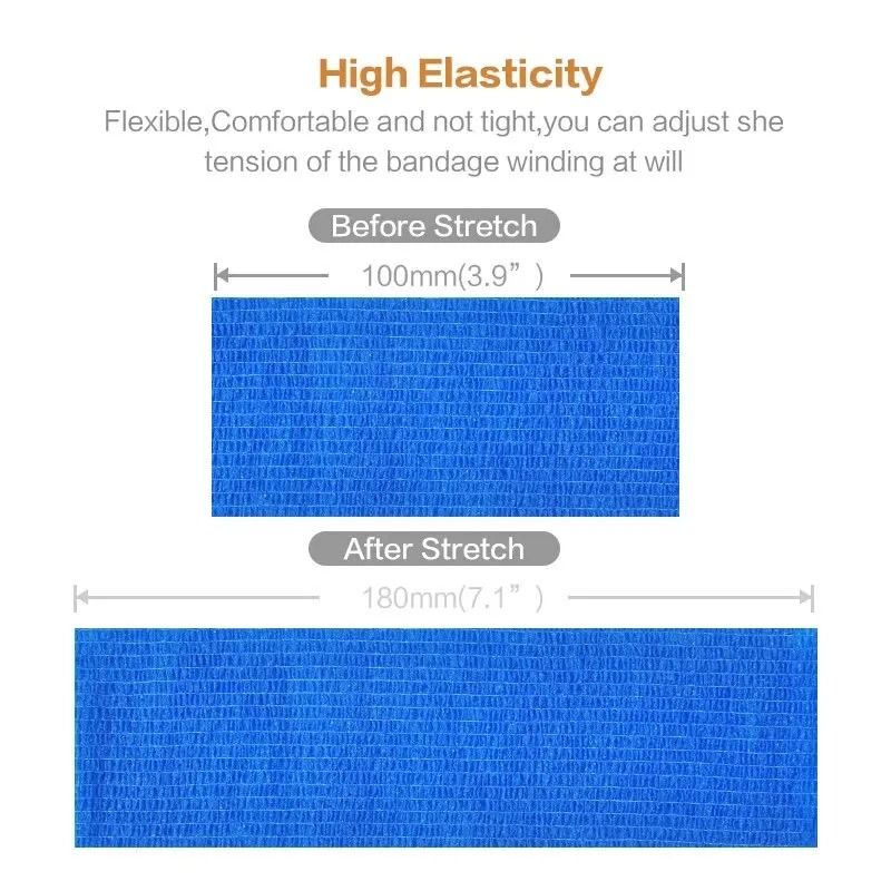 Waterproof Self-Adhesive Elastic Bandage Wrap Set