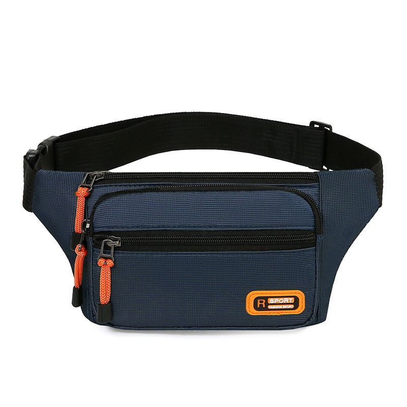 Men Waist Packs Waterproof Fashion Sling Crossbody Bag, Casual Running Chest Bag Fanny Pack Belt