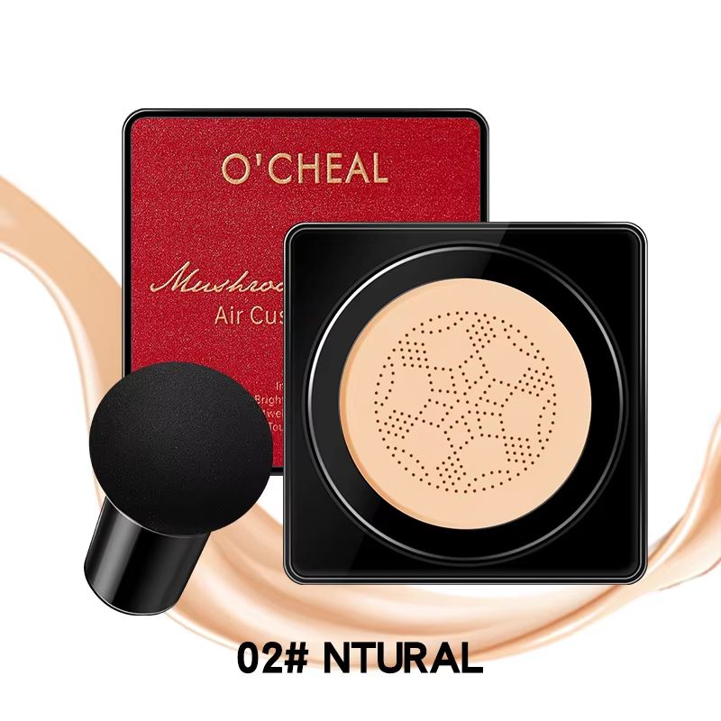 OCHEAL Mushroom Head BB Cream Foundation – Smooth Face Makeup Concealer Cushion Compact