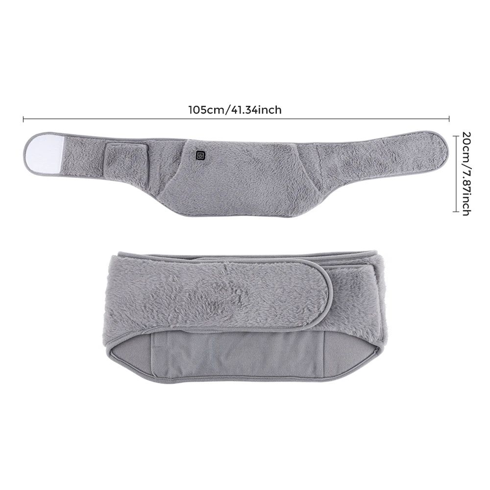 USB Electric Heating Waist Belt Hot Compress Warmer