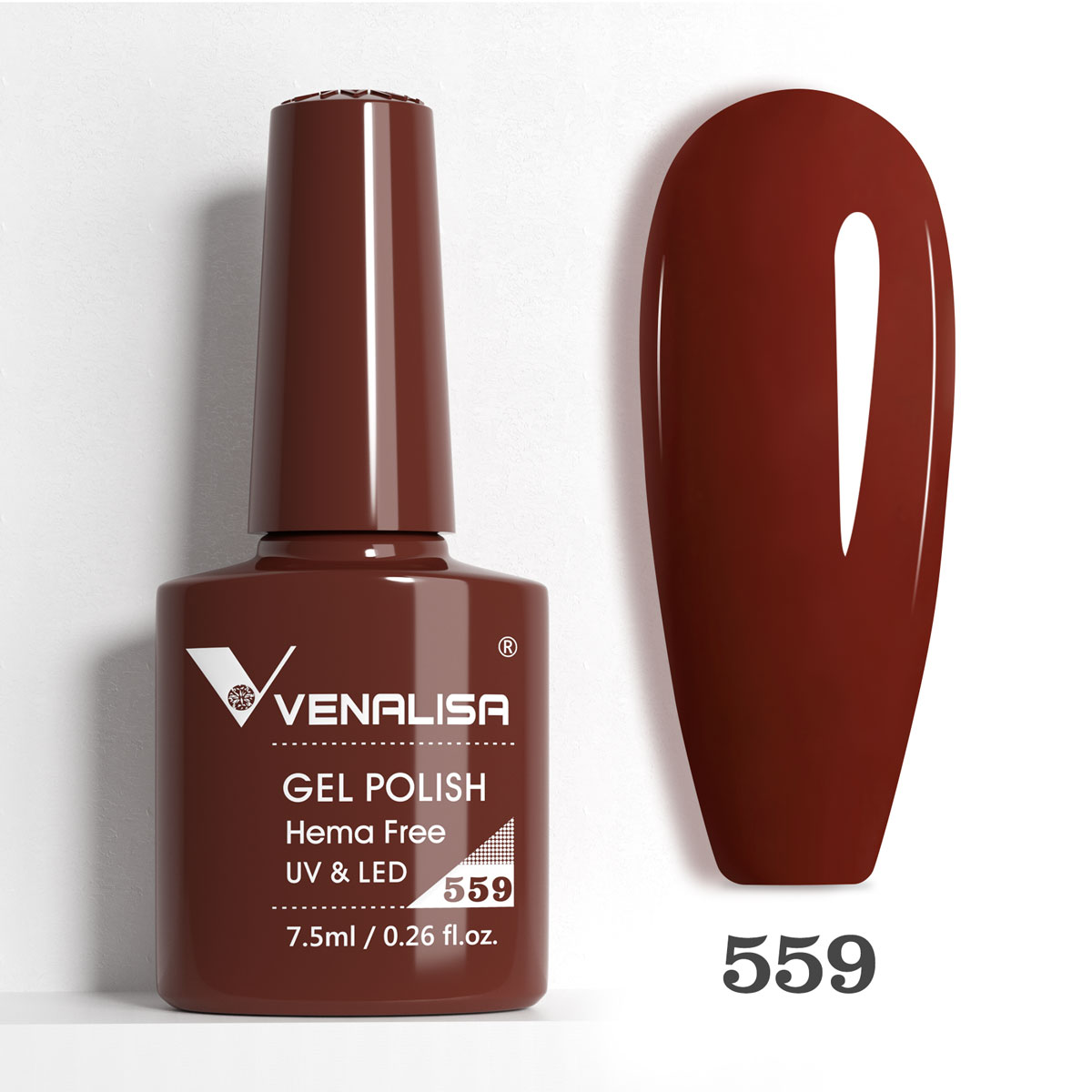 Glitter Nail Gel Polish Full Coverage Soak-Off UV LED Collection