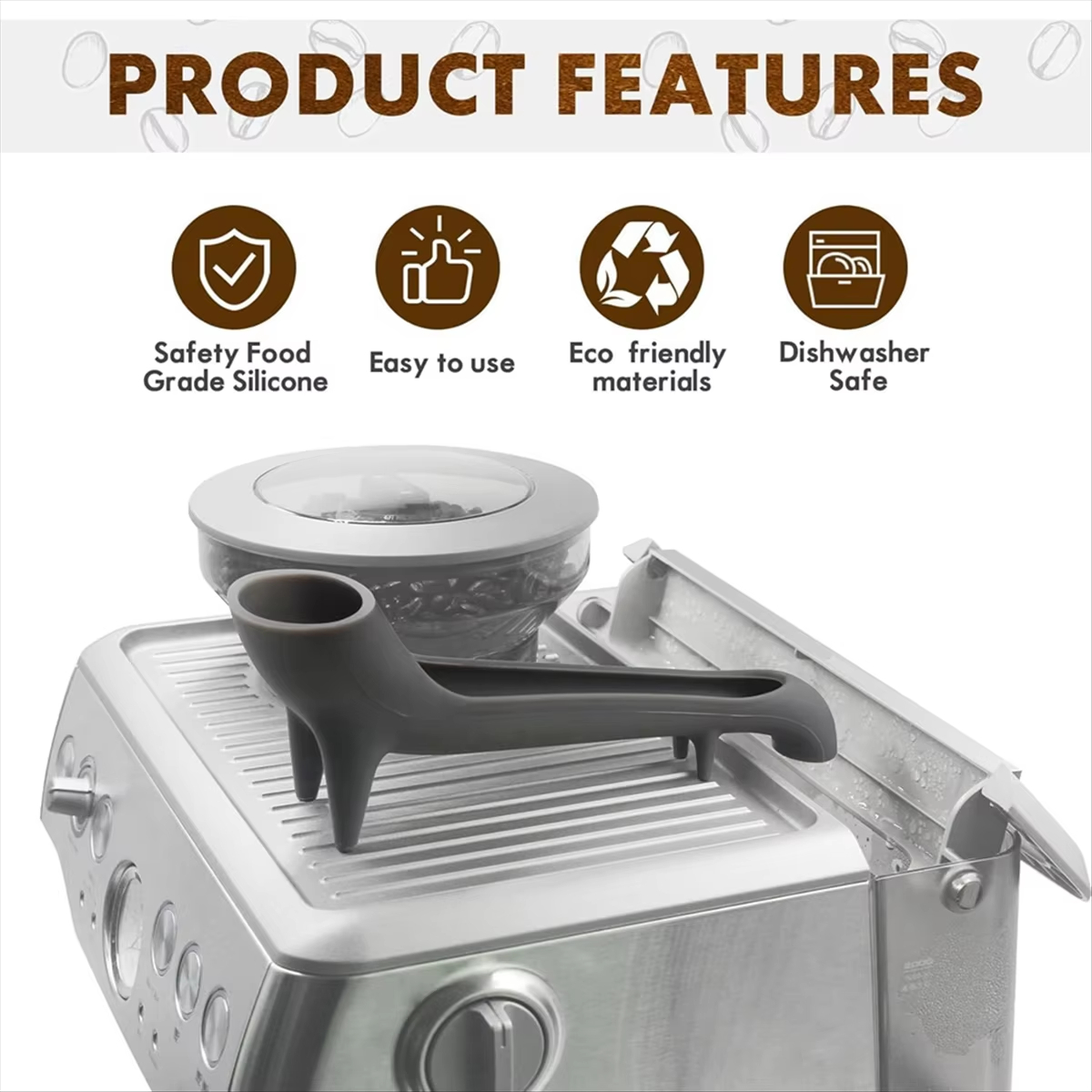 Coffee Machine Funnel & Quick Access, Espresso Machine Water Tank Funnel for Breville Espresso Machine