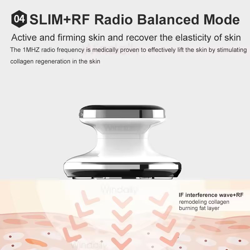 EMS RF Body Slimming Machine with LED Light Therapy and Cellulite Massage