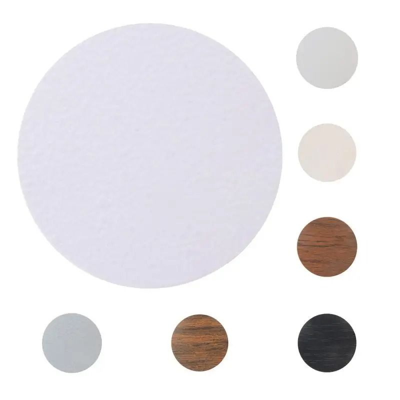 Self-Adhesive Screw Hole Covers | 54pc Furniture Finishing Stickers | Professional Wood Grain Camouflage Caps