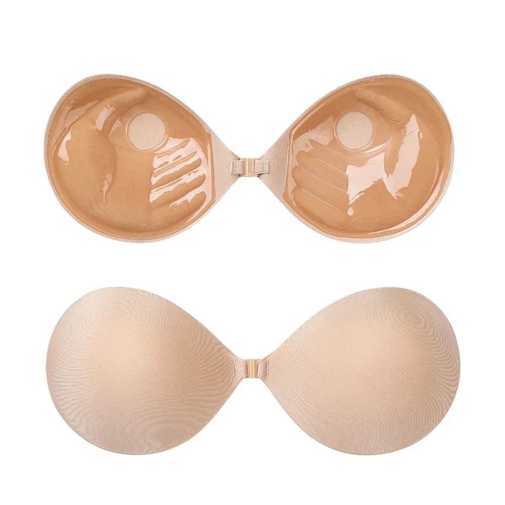 Silicone Invisible Push Up Strapless Bra Stealth Backless Breast Enhancer