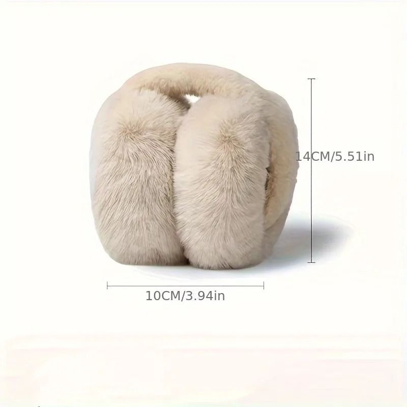 Foldable Plush Thermal Winter Earmuffs