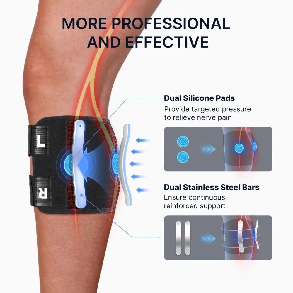 Adjustable Sciatica Pain Relief Brace with Dual Pressure Pads