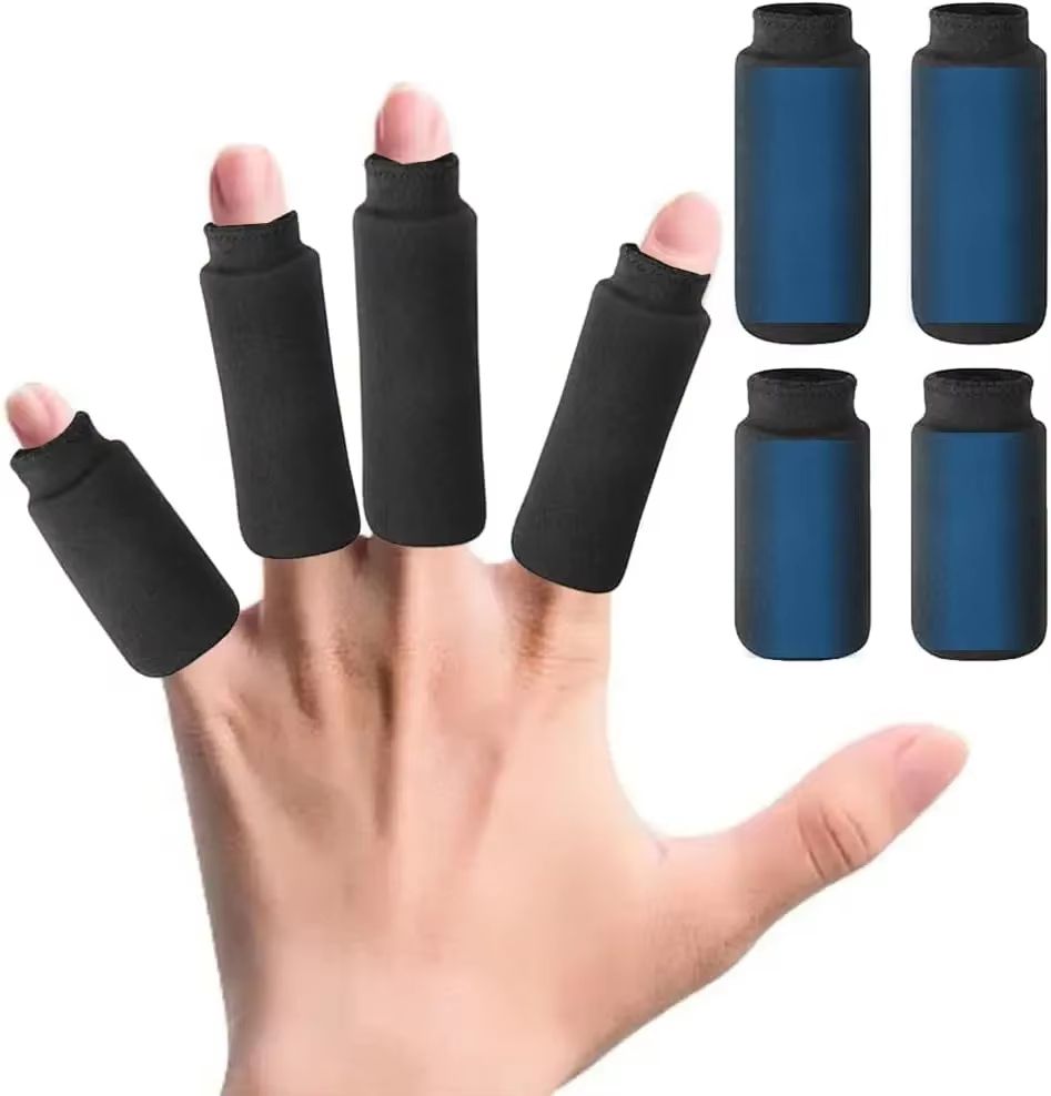 Finger Ice Sleeves – 4PCS Hot & Cold Compression Gel Packs for Finger, Thumb, or Toe Pain Relief and Arthritis Care