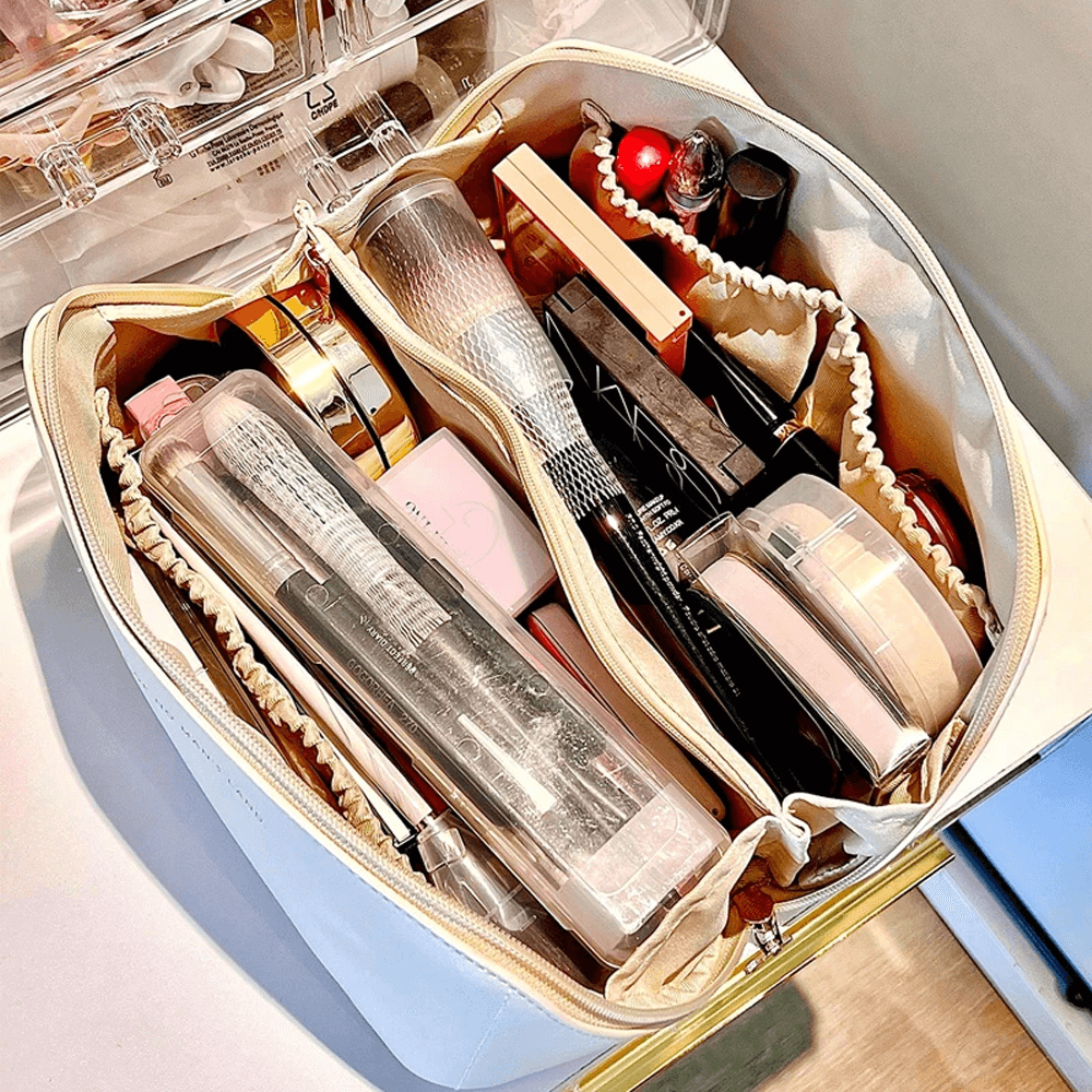 Large Capacity Travel Cosmetic Pouch