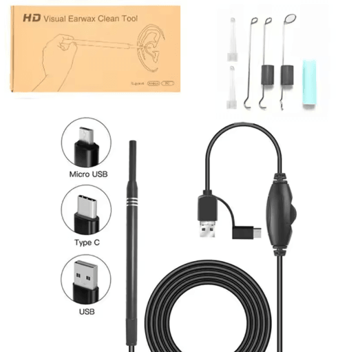 USB HD Visual Ear Cleaner Camera intelligent Earwax Removal Tool