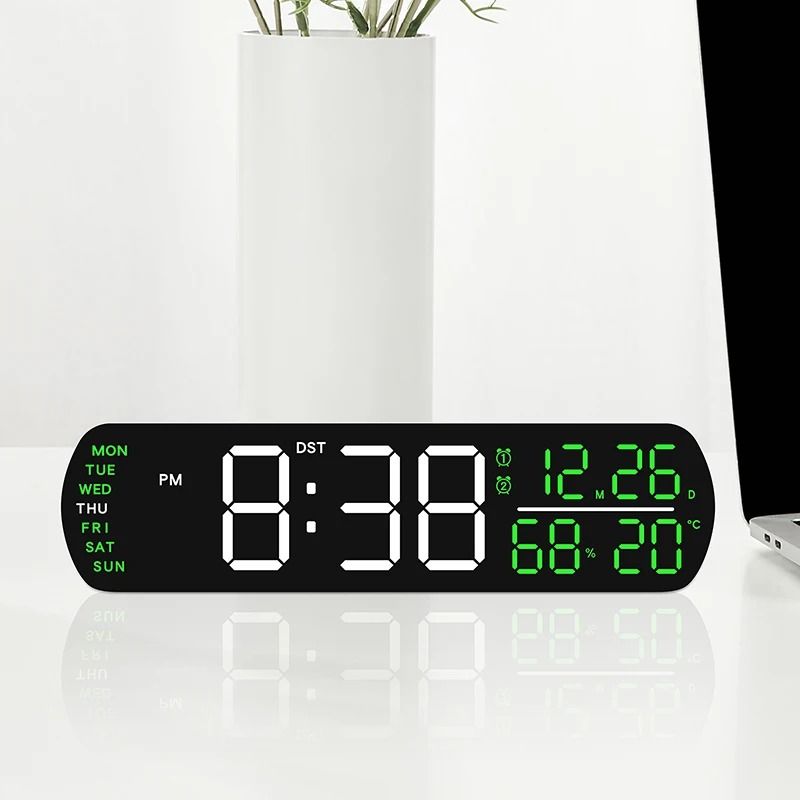 Wide-View Pro Digital Smart Clock The Ultimate All-in-One Desk Station