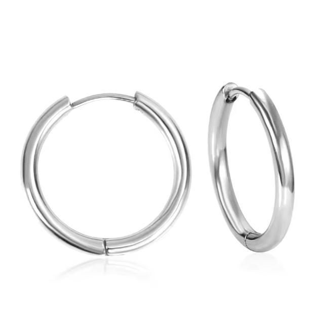 Simple U Shape Hoop Earrings