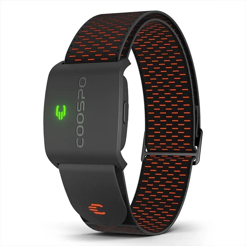 Optical Armband Heart Rate Monitor ANT+ HRM Sensor with HR Zones & Calorie Tracker for Peloton, Zwift, Wahoo, Fitness