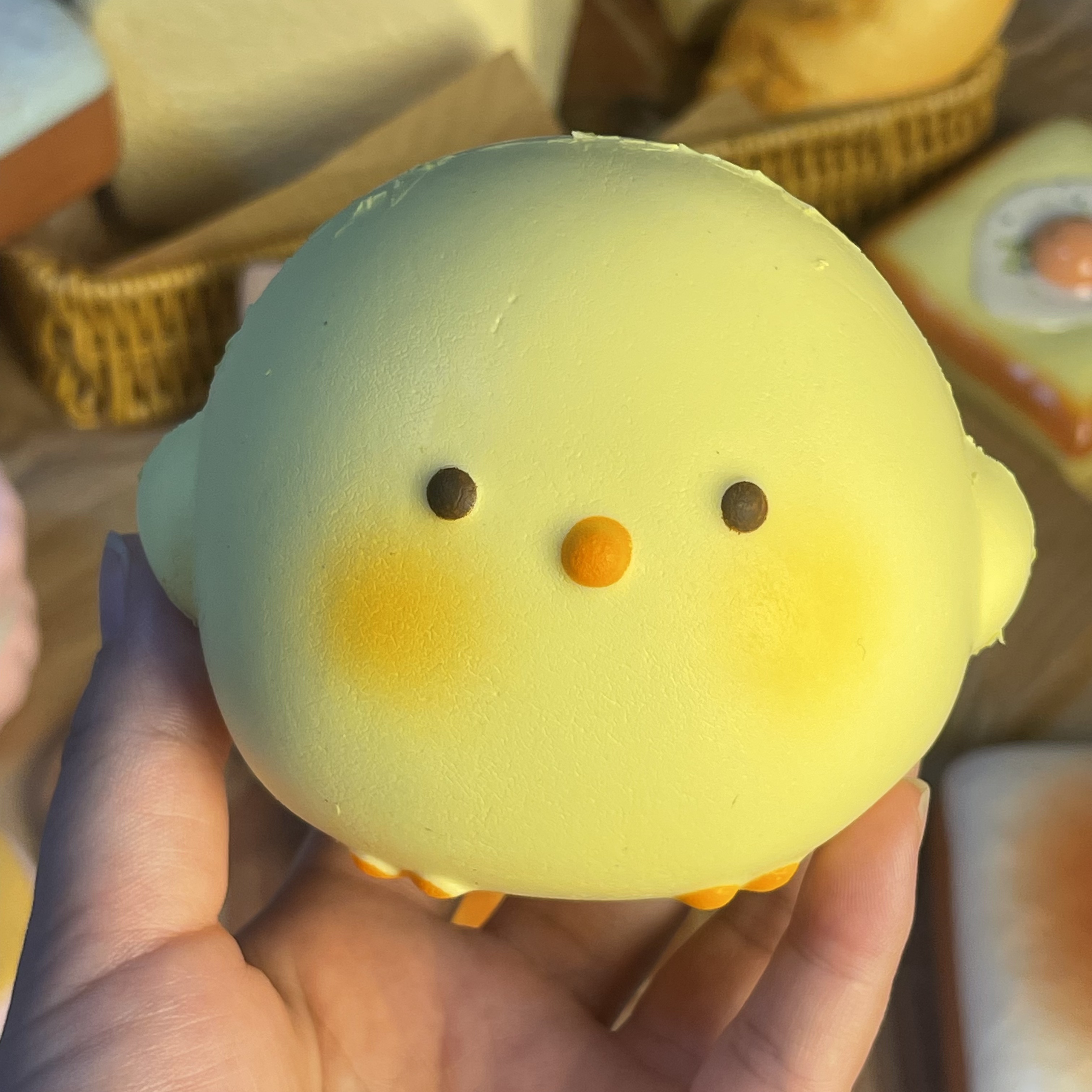 Cute Chick Squishy Stress Relief Toy Slow Rising Sensory Fidget
