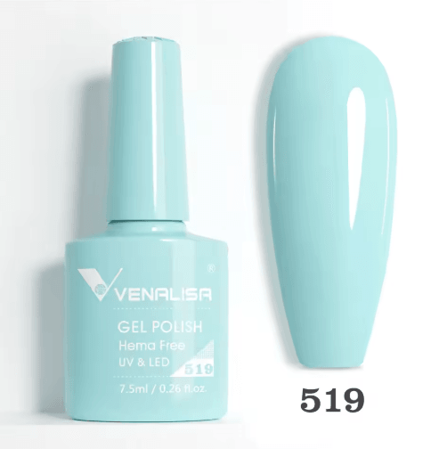 Venalisa HEMA and TPO Free Glitter Gel Nail Polish Jelly Pink Nude Collection