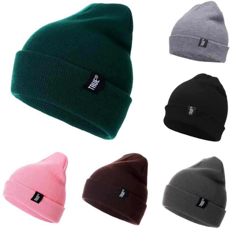 Fashion Knitted Winter Hat, Colors Casual Beanies for Men Women, Solid Hip-hop Skullies Unisex Cap
