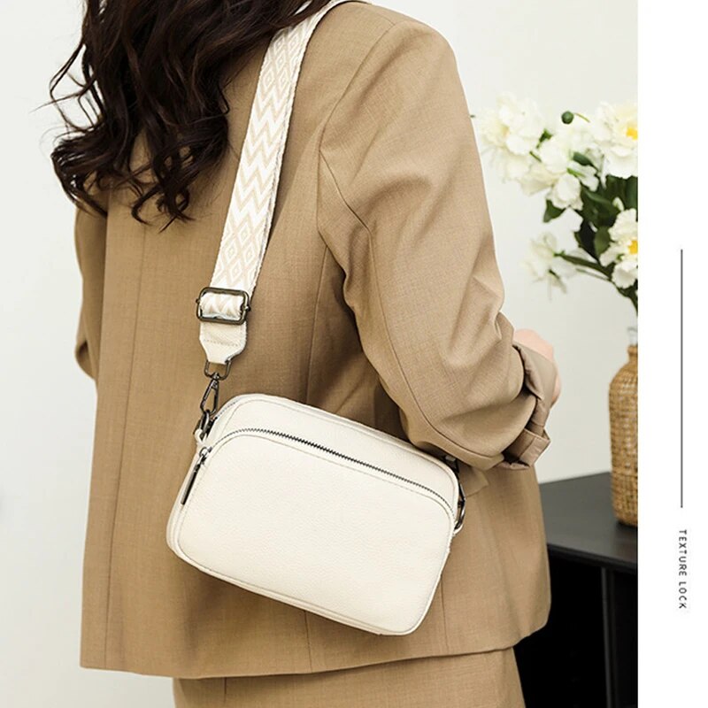 Womens Classic Crossbody Bag Fashionable Shoulder Bag with Large Capacity for Everyday Use