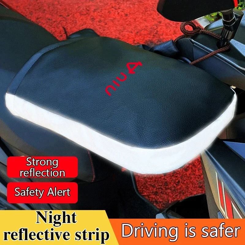 Waterproof Motorcycle Handlebar Muffs Winter Windproof Thermal Hand Protector