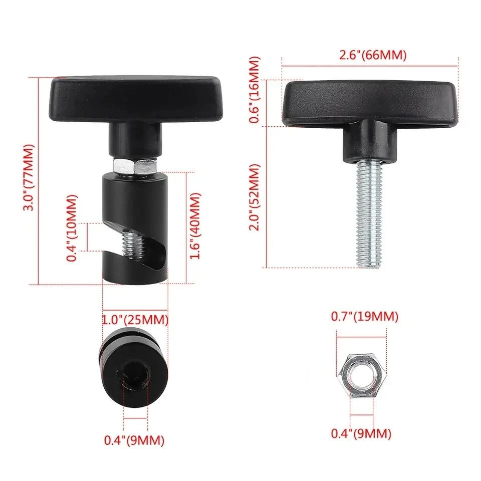Car Hood Support Rod Clamp Anti-Slip Safety Holder for Engine Maintenance