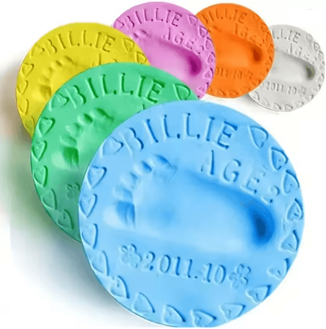 Baby Handprint and Footprint Clay