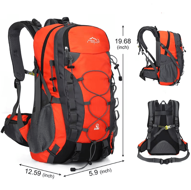 SummitPack 40 L Tactical Hiking Backpack – Sturdy Outdoor Rucksack for Trekking, Camping & Travel
