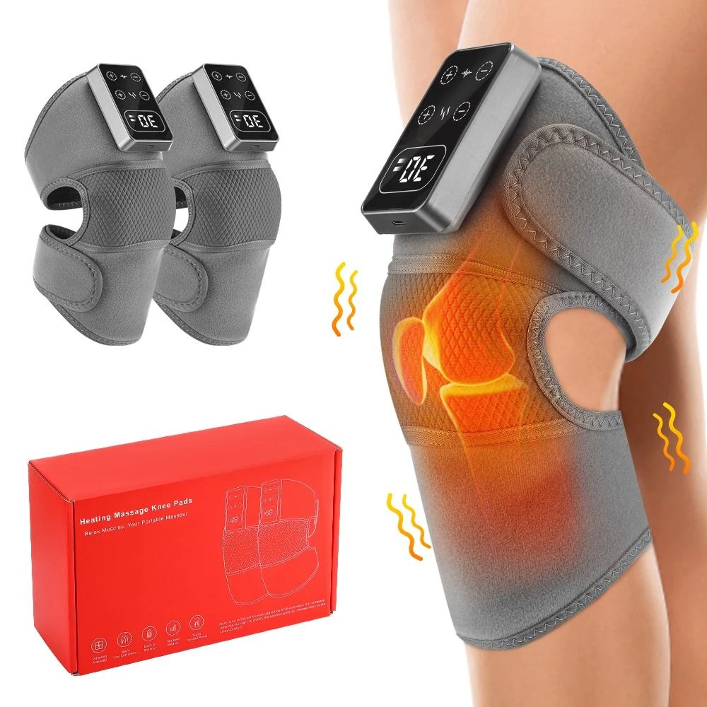 3 in 1 Electric Heat and Vibration Joint Massager