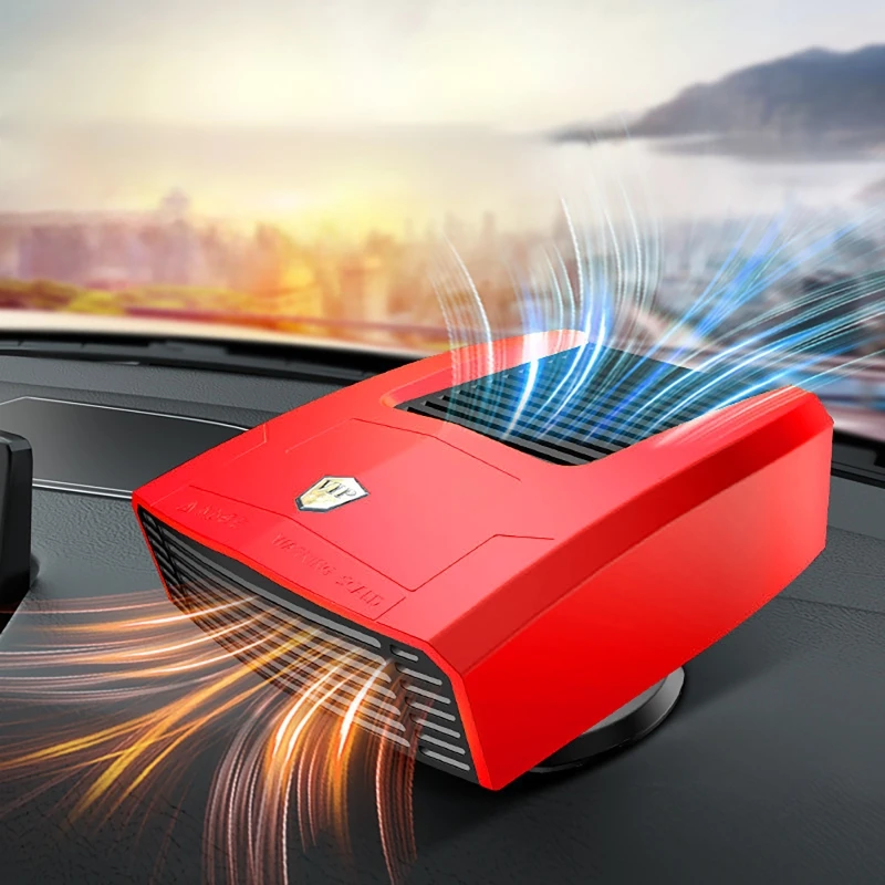 Portable Car Heater Defroster with 360° Rotation Warm Air Fan