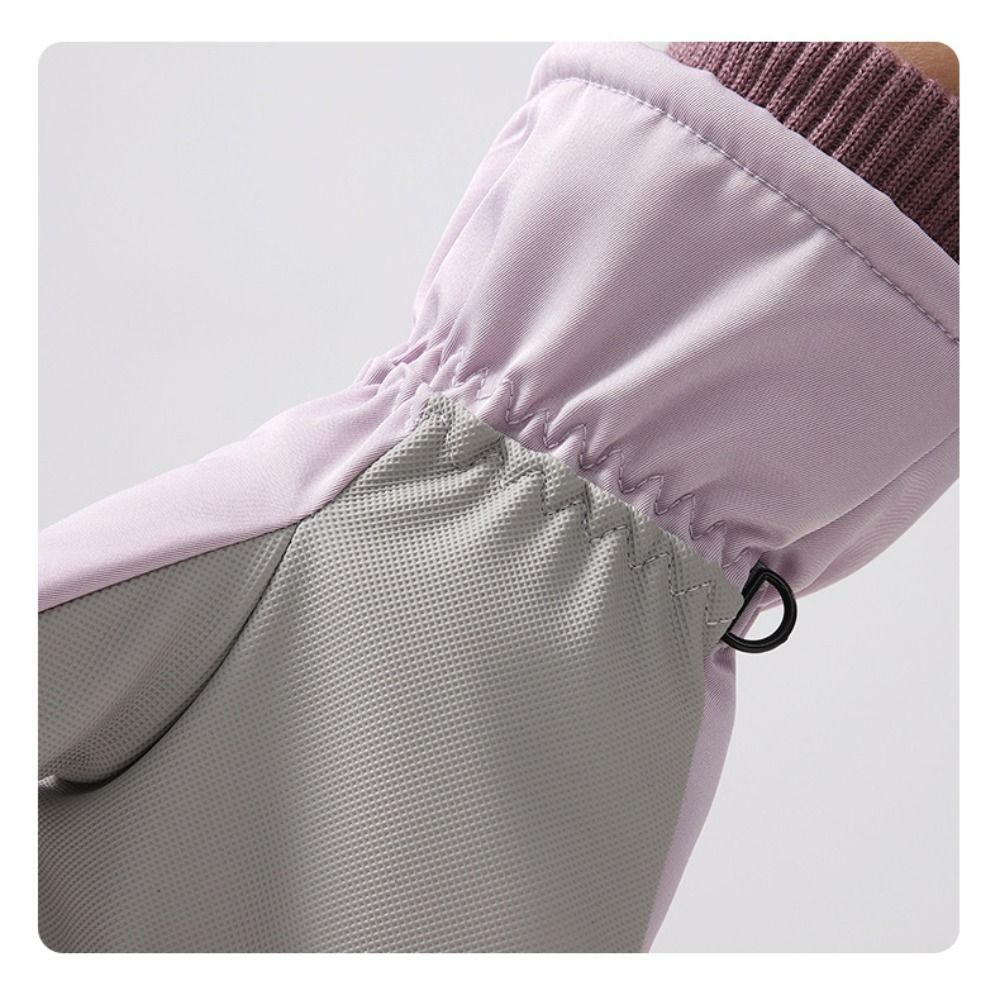 Waterproof Cold-proof Winter Gloves, Thermal Ski Gloves, Non-slip Touch Screen, Adjustable Winter Gloves