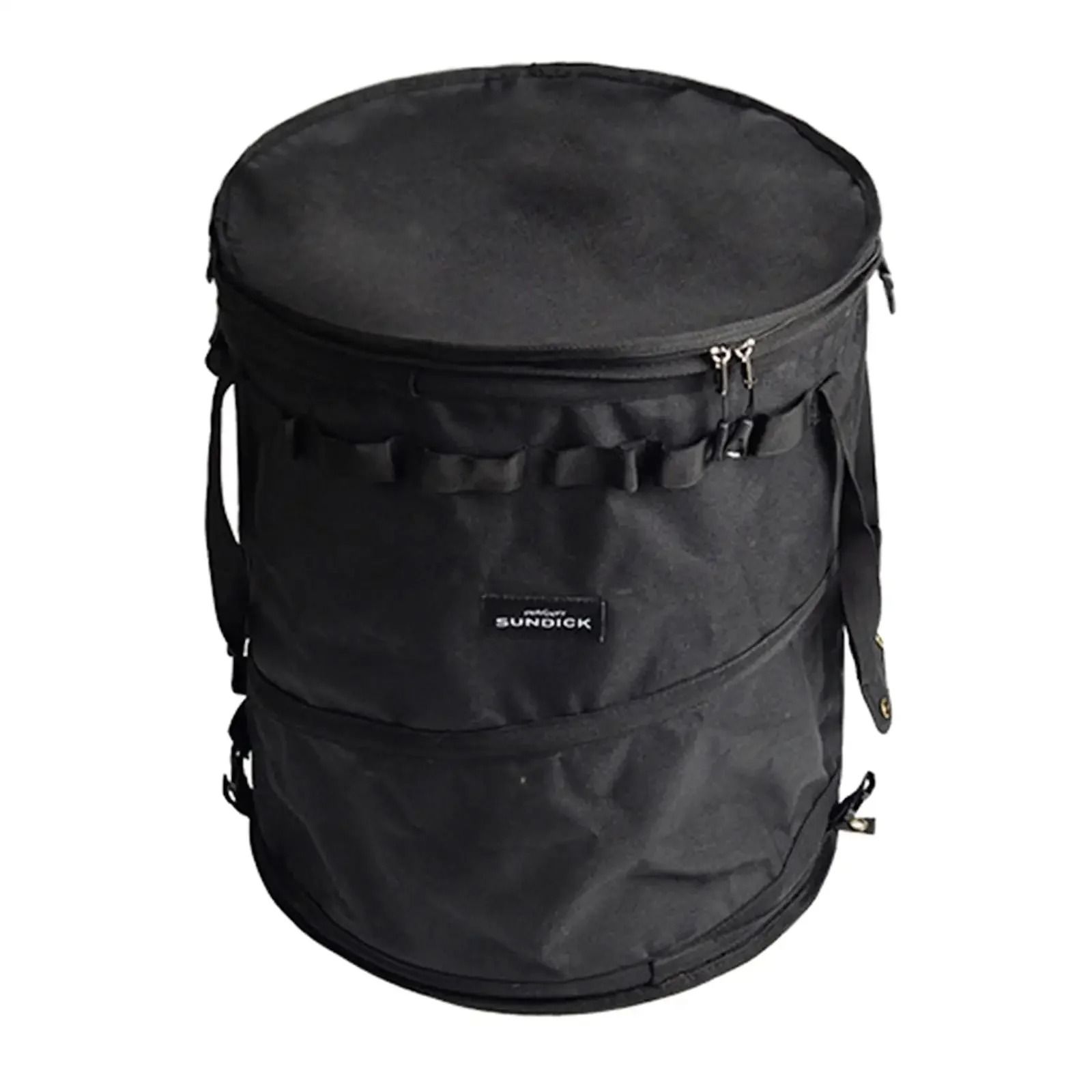 Collapsible Oxford Cloth Camping Trash and Storage Bucket