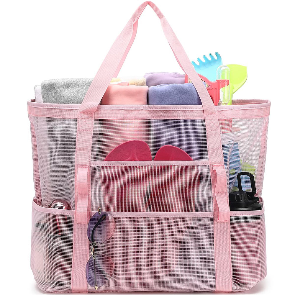 SandFree Mesh Beach Tote Waterproof Large Pool & Travel Bag